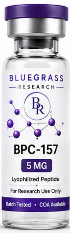 BPC-157 research peptide vial