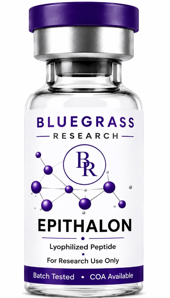 Epithalon research peptide vial