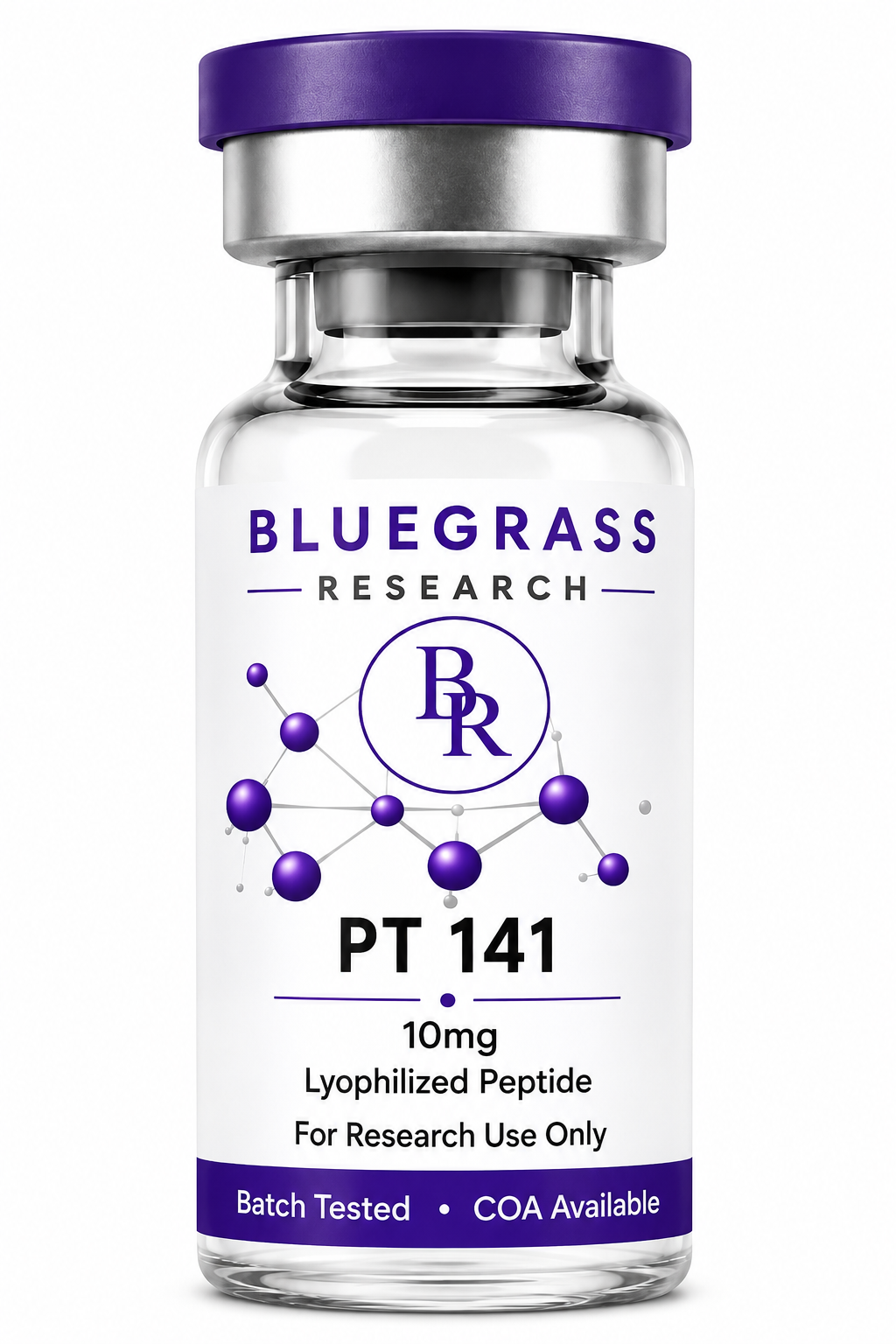 PT-141 research peptide vial