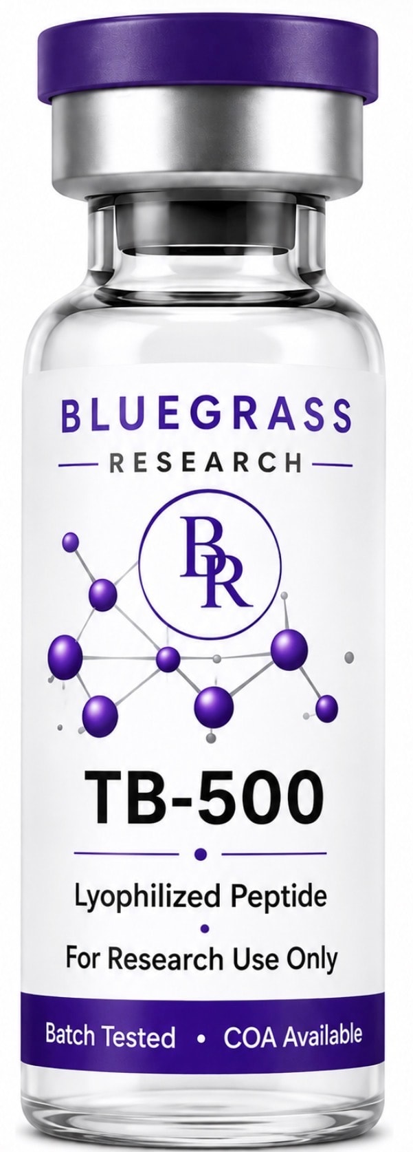 TB-500 research peptide vial