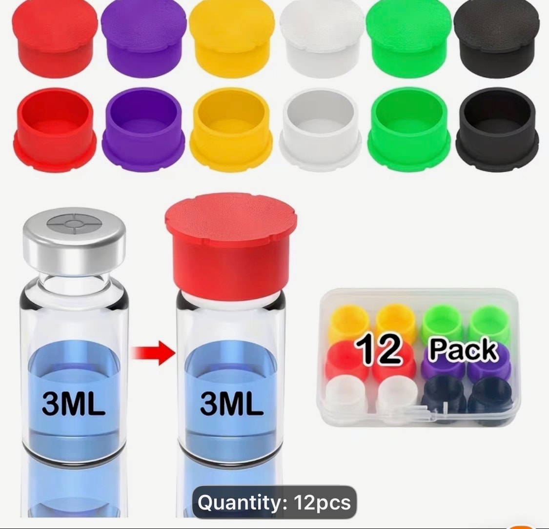 Vial Caps — Set of 12