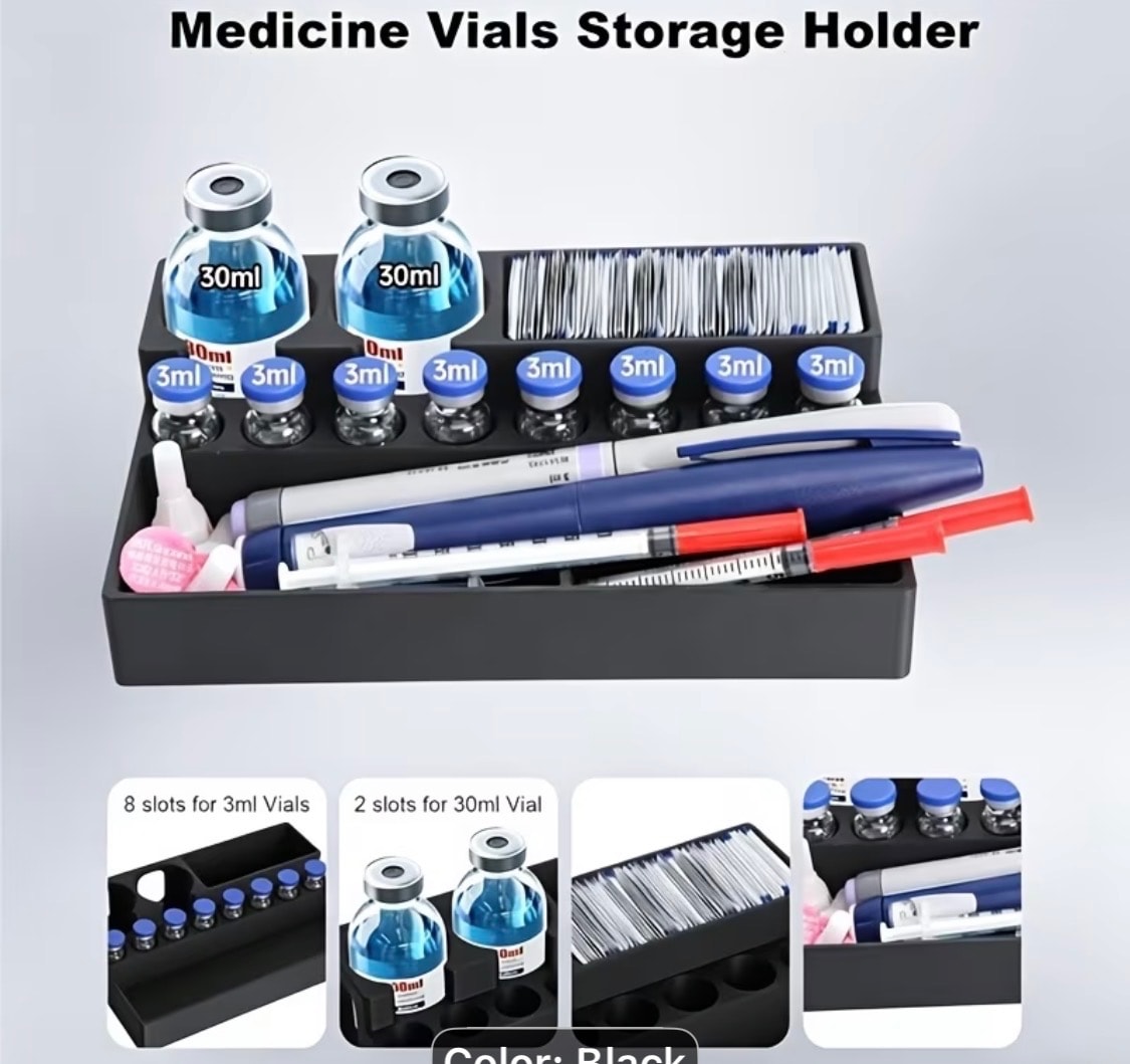 24-Slot Fridge Vial Holder