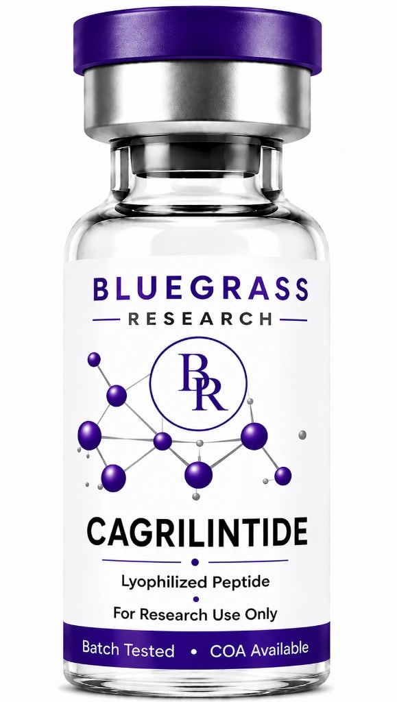 Cagrilintide research peptide vial